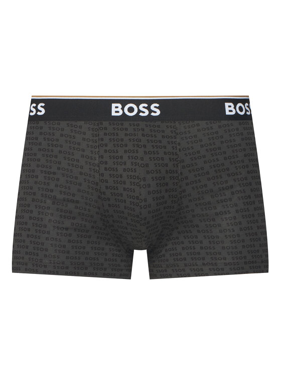 BOSS BOSS Souprava boxerek Trunk 3P Power Desig 50554443 Šedá