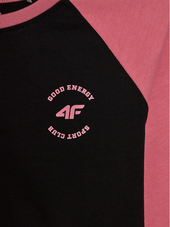 4F 4F Bluse 4FJAW23TLONF143 Rosa Regular Fit