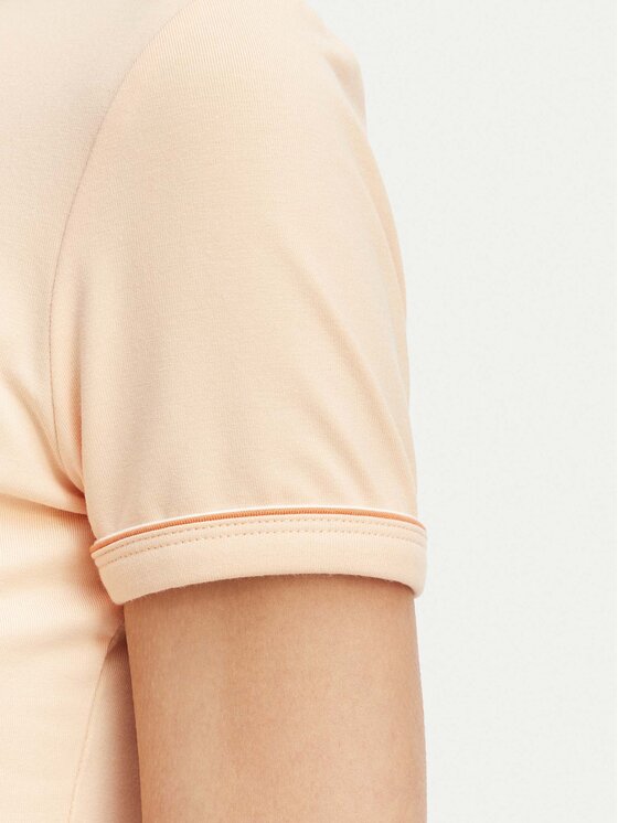 Lacoste Lacoste T-shirt TF5289 Svijetlo narančasta Regular Fit