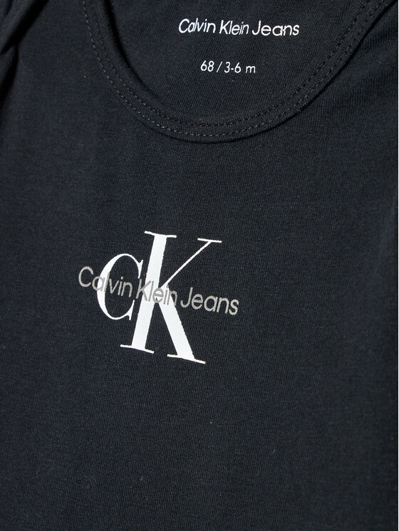 Calvin Klein Jeans Calvin Klein Jeans Smėlinukai Monogram IN0IN00033 Juoda Regular Fit