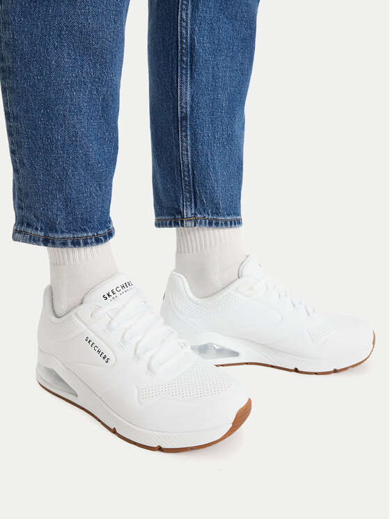 Skechers Skechers Sneakersy Uno 2 155543/WHT Biały
