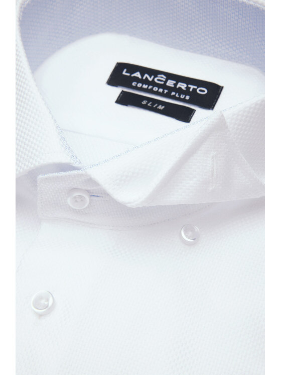 Lancerto Lancerto Koszula Antonia KO051223000060 Biały Slim Fit