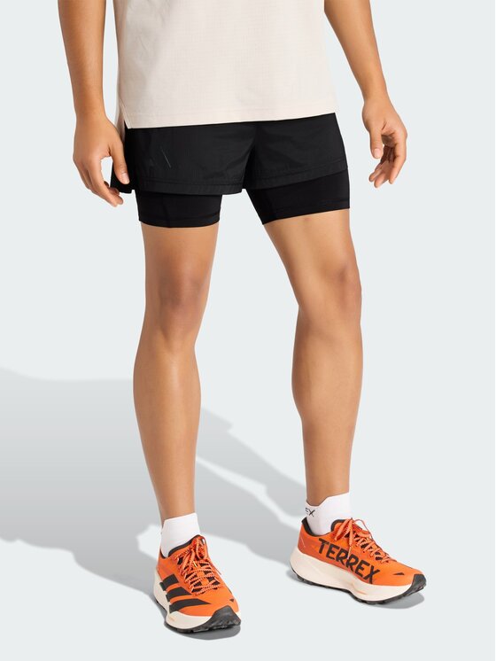 adidas adidas Szorty sportowe 162636 Czarny Regular Fit