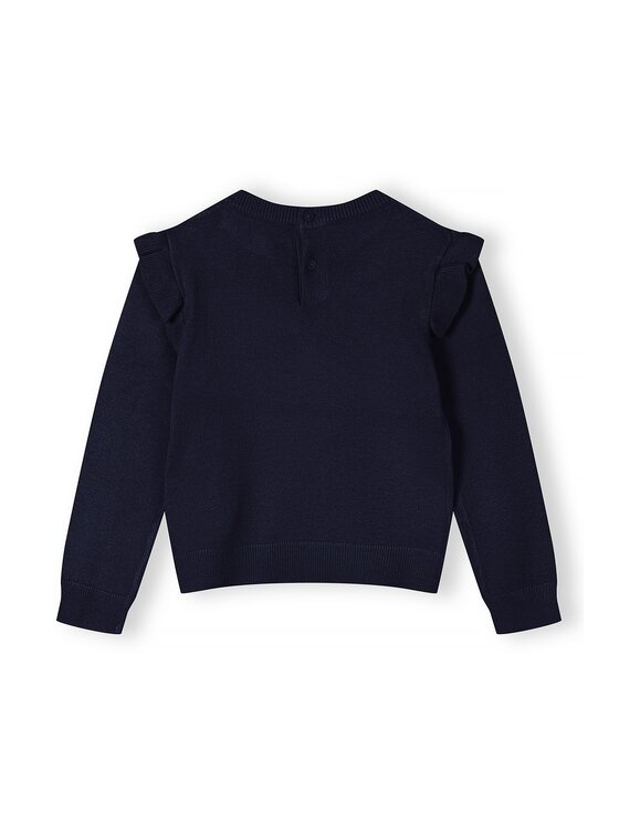 MINOTI MINOTI Sweter 12JUMPER 8 Niebieski Regular Fit