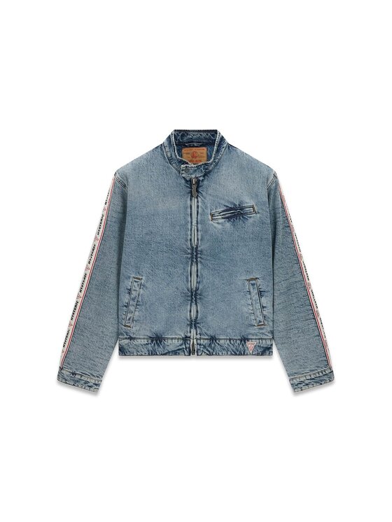 Guess Jeans Guess Jeans Kurtka przejściowa 182495 Niebieski Classic Fit