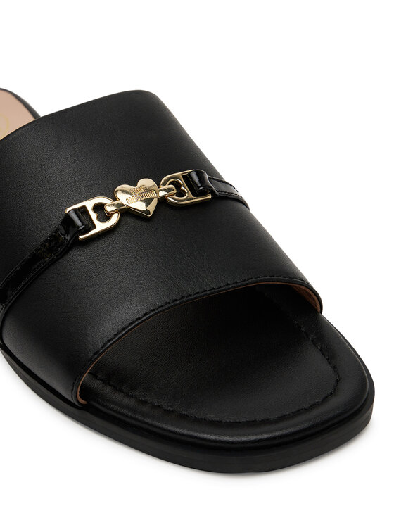 LOVE MOSCHINO LOVE MOSCHINO Klapki JA28082G1MIA400A Czarny