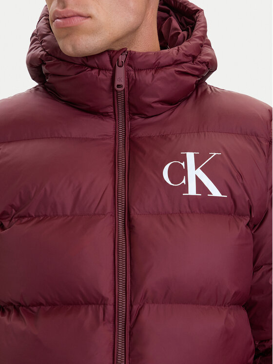 Calvin Klein Jeans Calvin Klein Jeans Зимно яке LV04RG513G Тъмночервен Regular Fit