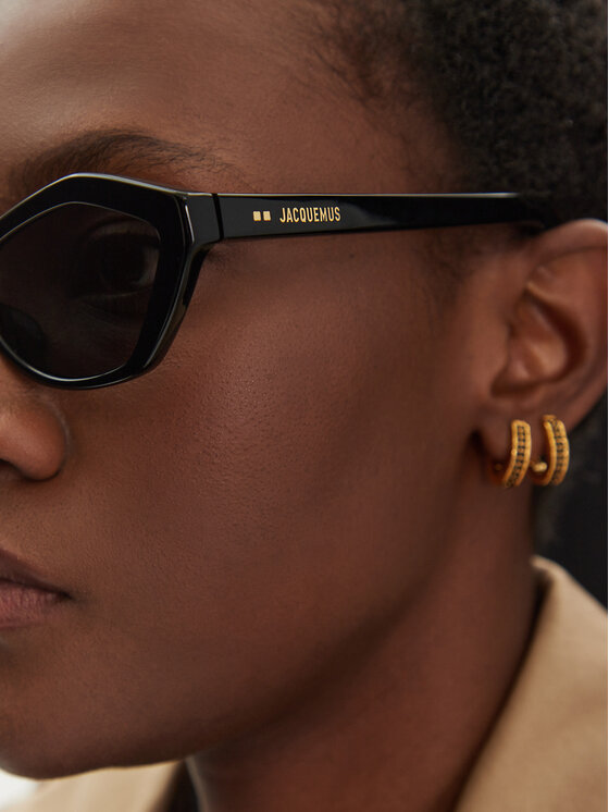 JACQUEMUS JACQUEMUS Akiniai nuo saulės JAC42C1SUN Juoda