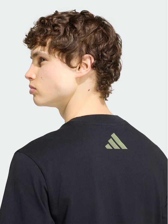 adidas adidas T-Shirt 164396 Czarny Regular Fit