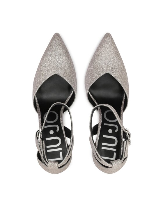 Liu Jo Liu Jo Kõrgete kontsadega Vickie 147 SF3093 TX007 Hõbedane