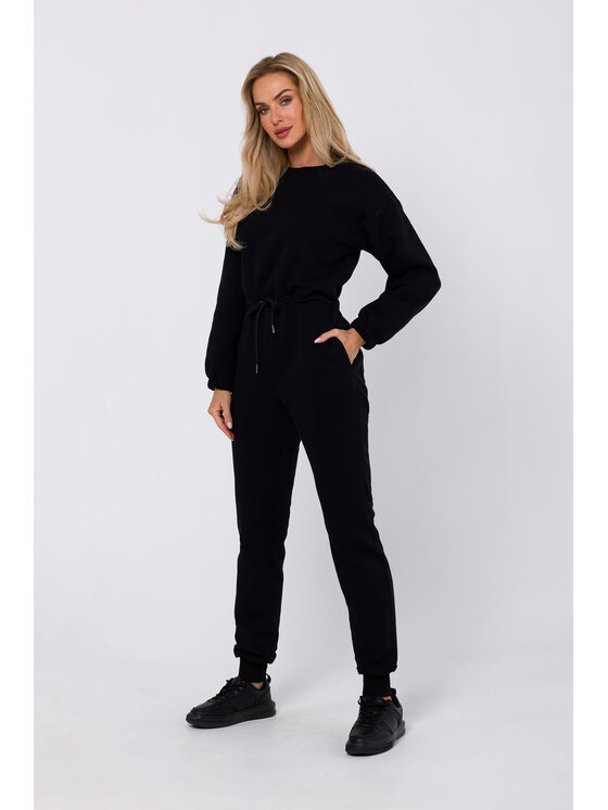 Made of Emotion Made of Emotion Overal M763 Černá Modern Fit
