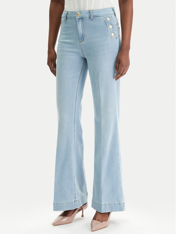 Liu Jo Blugi UA6162 D0275 Albastru Flare Fit