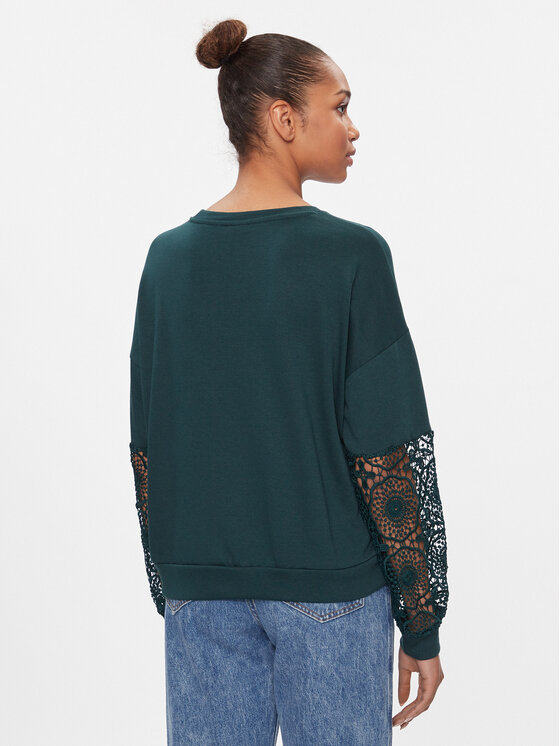 Vila Vila Jopa 14089888 Zelena Relaxed Fit