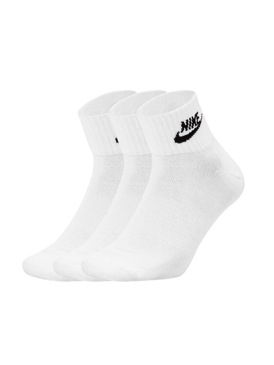 Zestaw 3 par niskich skarpet unisex Nike, Rozmiar S, Biały, EVERYDAY ESSENTIAL
