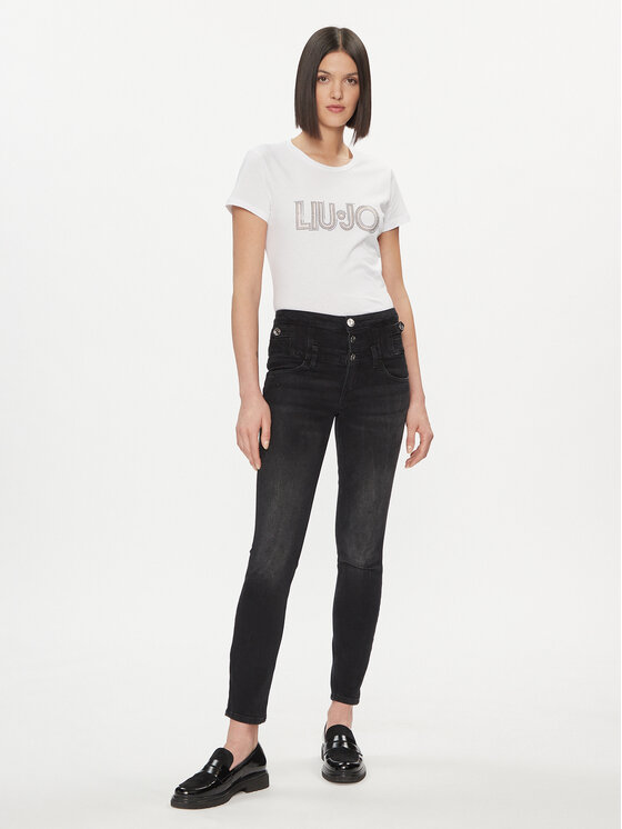 Liu Jo Liu Jo T-krekls WA4051 JS923 Balts Regular Fit