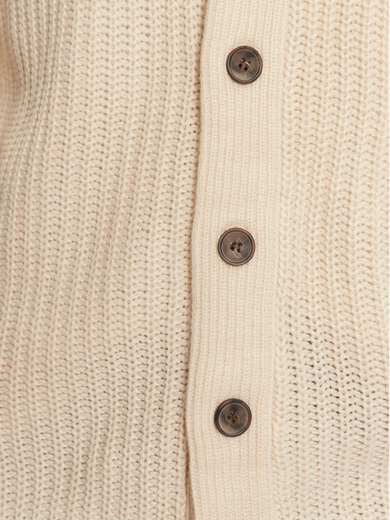 Brave Soul Brave Soul Strickjacke MK-230AKRAMD Beige Regular Fit