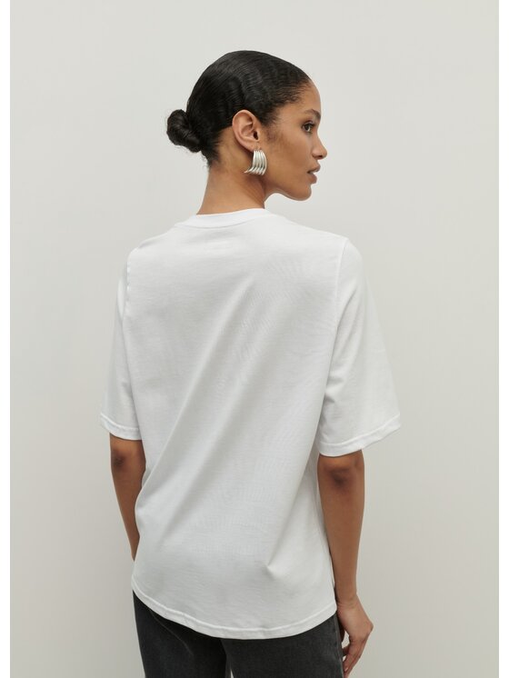 La Mania La Mania Blusa LOLA 3 Bianco Classic Fit