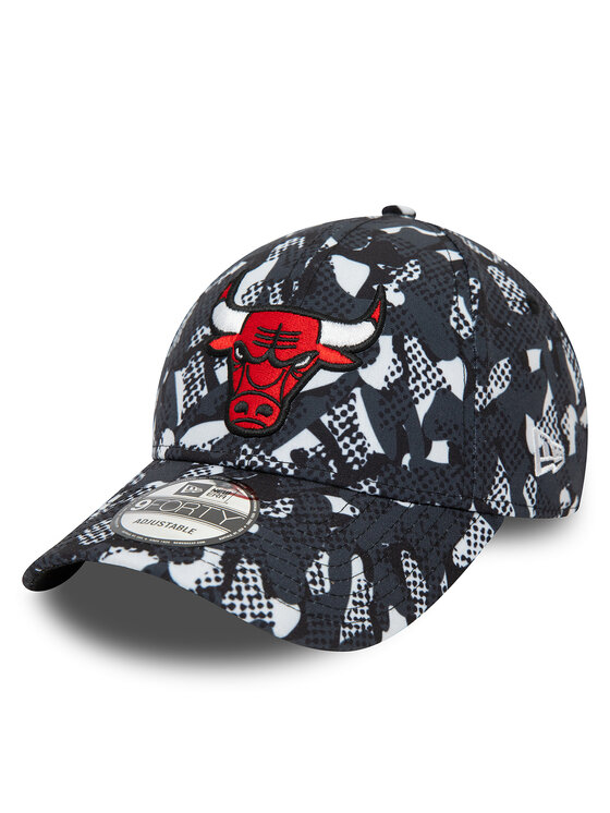 New Era Cepure ar nagu Seas Print 940 Bulls 60435155 Melns