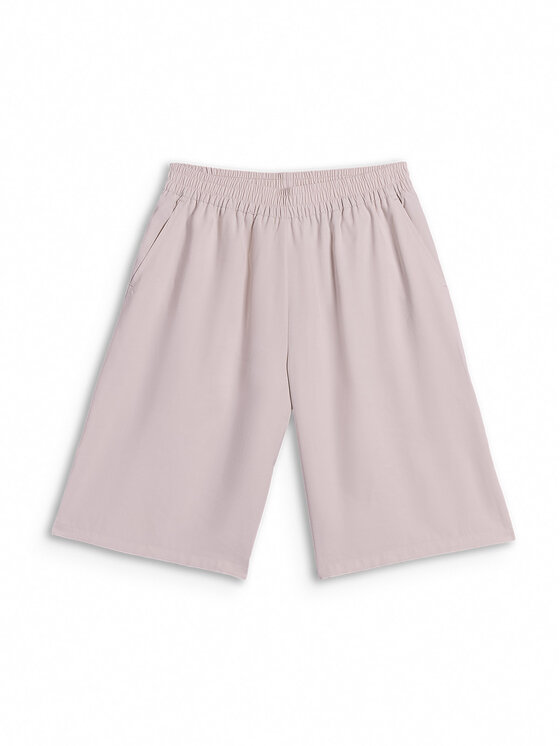 4F 4F Szorty materiałowe OCEANS KEEPERS Kremowy Loose Fit