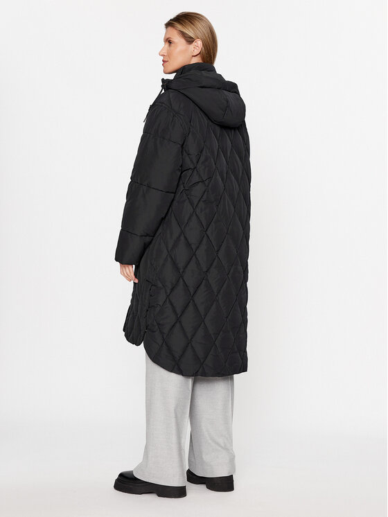 Lee Lee Télikabát 112341597 Fekete Relaxed Fit