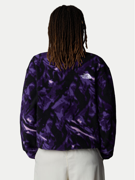 The North Face The North Face Polar Fleeski NF0A88Z3 Fioletowy Regular Fit