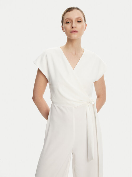 Rinascimento Rinascimento Jumpsuit CFC0122679003 Bianco Regular Fit