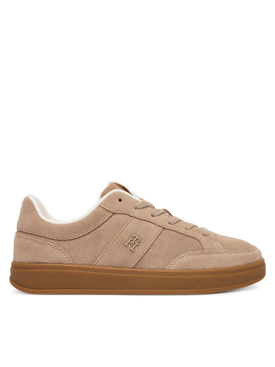 Tommy Hilfiger Tommy Hilfiger Sneakersy Th Heritage Court Sneaker Suede FW0FW09266 Béžová