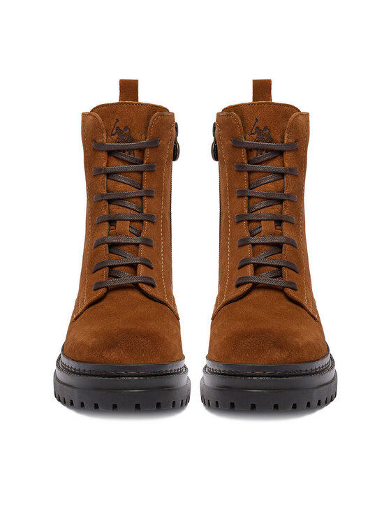 U.S. Polo Assn. U.S. Polo Assn. Schnürschuhe CEO-VIZAG002W/EL1 Kupferfarben