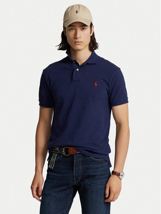 Polo Ralph Lauren Polo Ralph Lauren Tricou polo 710783656012 Bleumarin Classic Fit