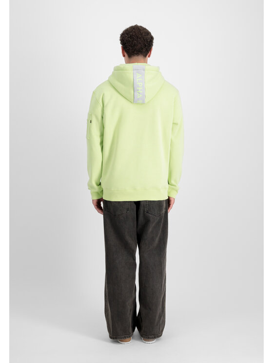 Alpha Industries Alpha Industries Bluza Red Stripe Hoodie Żółty Regular Fit