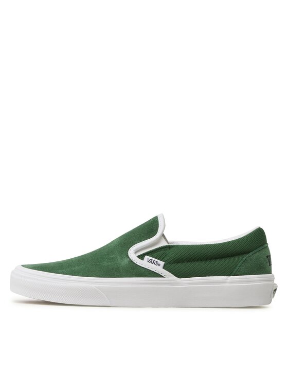 Vans slip sale on femme verte