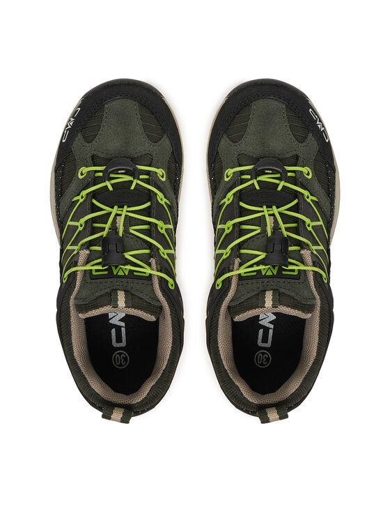 CMP CMP Παπούτσια πεζοπορίας Kids Rigel Low Trekking Wp 3Q54554 Πράσινο