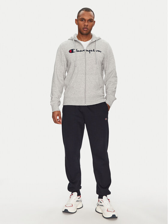Champion Champion Mikina 220728 Sivá Slim Fit