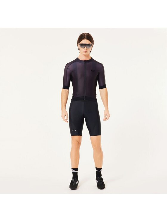 Oakley Oakley Koszulka rowerowa FOA406782 Czarny Regular Fit