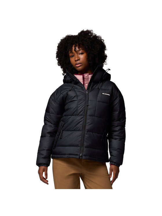 Columbia Columbia Giacca di transizione Pike Lake III Hooded Jacket Nero Regular Fit