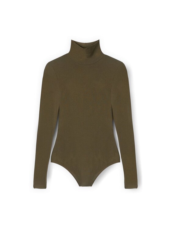 Motivi Motivi T-shirt G382W003434N025 Verde Slim Fit