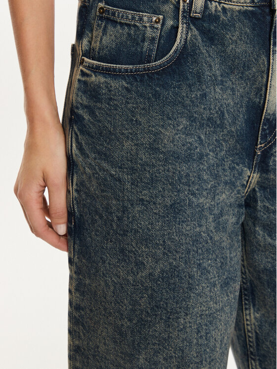 American Vintage American Vintage Jeans hlače JOY11JH24 Mornarsko modra Boyfriend Fit