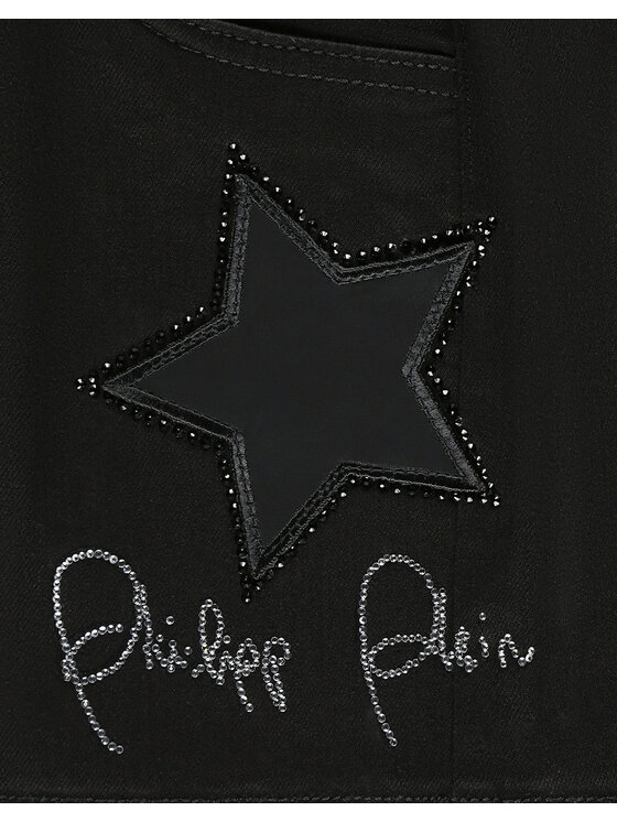 PHILIPP PLEIN PHILIPP PLEIN Gonna 30348 Nero Basic Fit