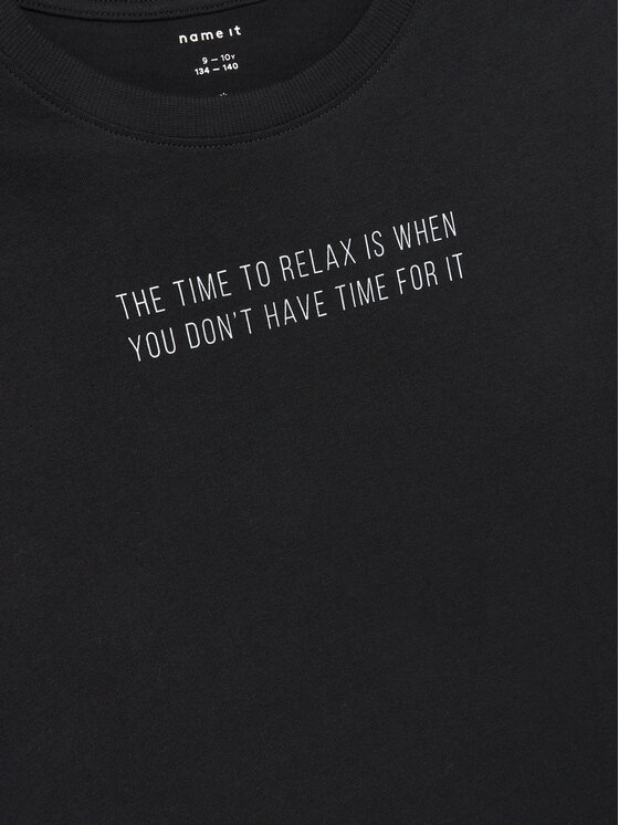 NAME IT NAME IT T-Shirt Bocalle 13241851 Černá Regular Fit