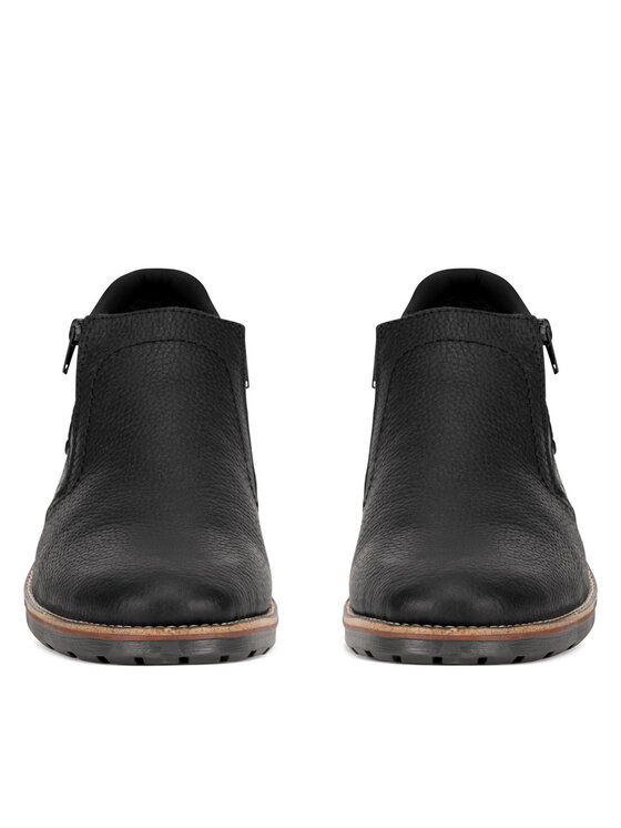 Rieker Rieker Schnürschuhe 15399-00 Schwarz