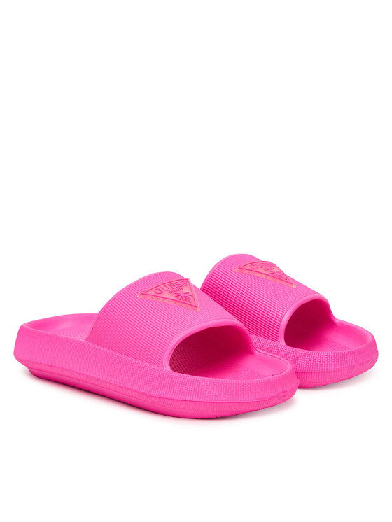 Guess Guess Şlapi E6GZ19 WG5X0 Roz închis
