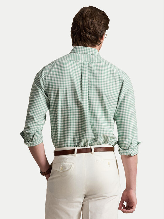 Polo Ralph Lauren Polo Ralph Lauren Koszula 710853129501 Zielony jasny Custom Fit