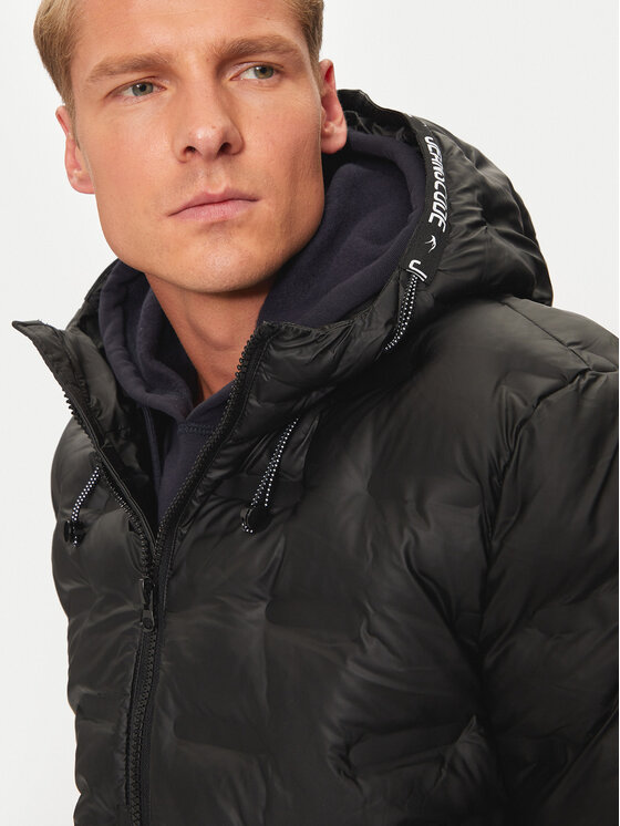 INDICODE INDICODE Зимно яке Bolonzo 15-866 Черен Regular Fit