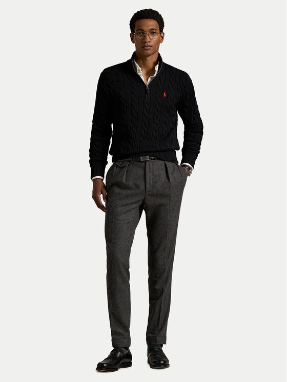 Polo Ralph Lauren Polo Ralph Lauren Džemperis 710810841006 Melns Regular Fit