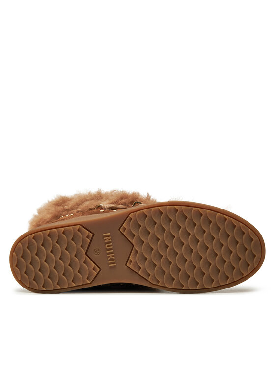 Inuikii Inuikii Śniegowce Long Curly 75202-051 Brązowy