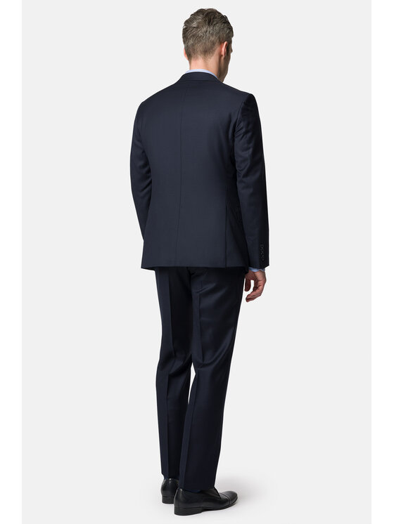 Lancerto Lancerto Garnitur Tucson GA073123000013 Granatowy Slim Fit
