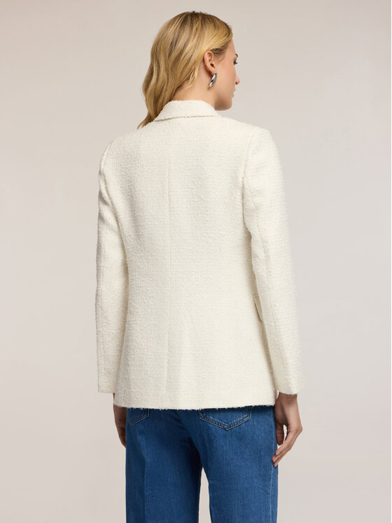 Motivi Motivi Giacca di transizione Q765Q101002N0R2 Bianco Regular Fit