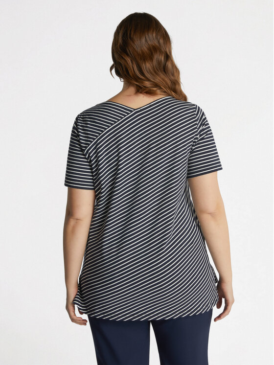 Fiorella Rubino Fiorella Rubino T-Shirt G265L008072N0Z4 Niebieski A-Line Fit