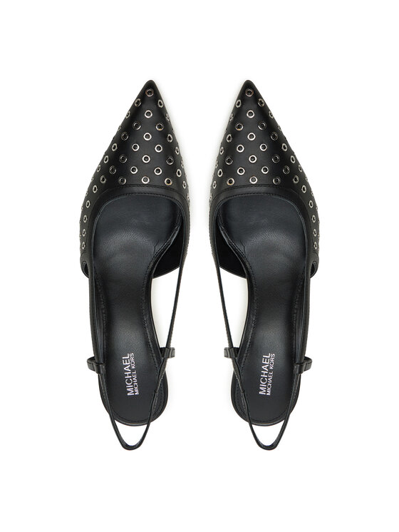 MICHAEL Michael Kors MICHAEL Michael Kors Lodičky Alora Mid Sling 40R5ALMP3L Čierna