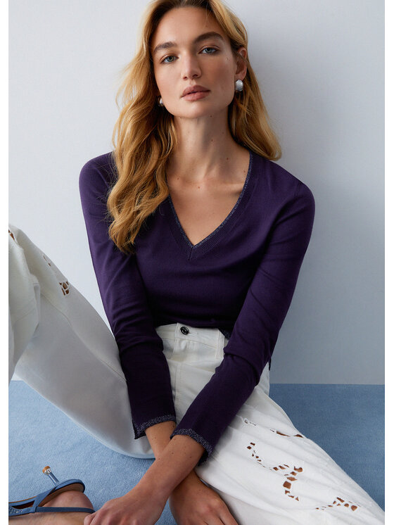 Liu Jo Liu Jo Maglione WA6282MS49I93725 Viola Regular Fit